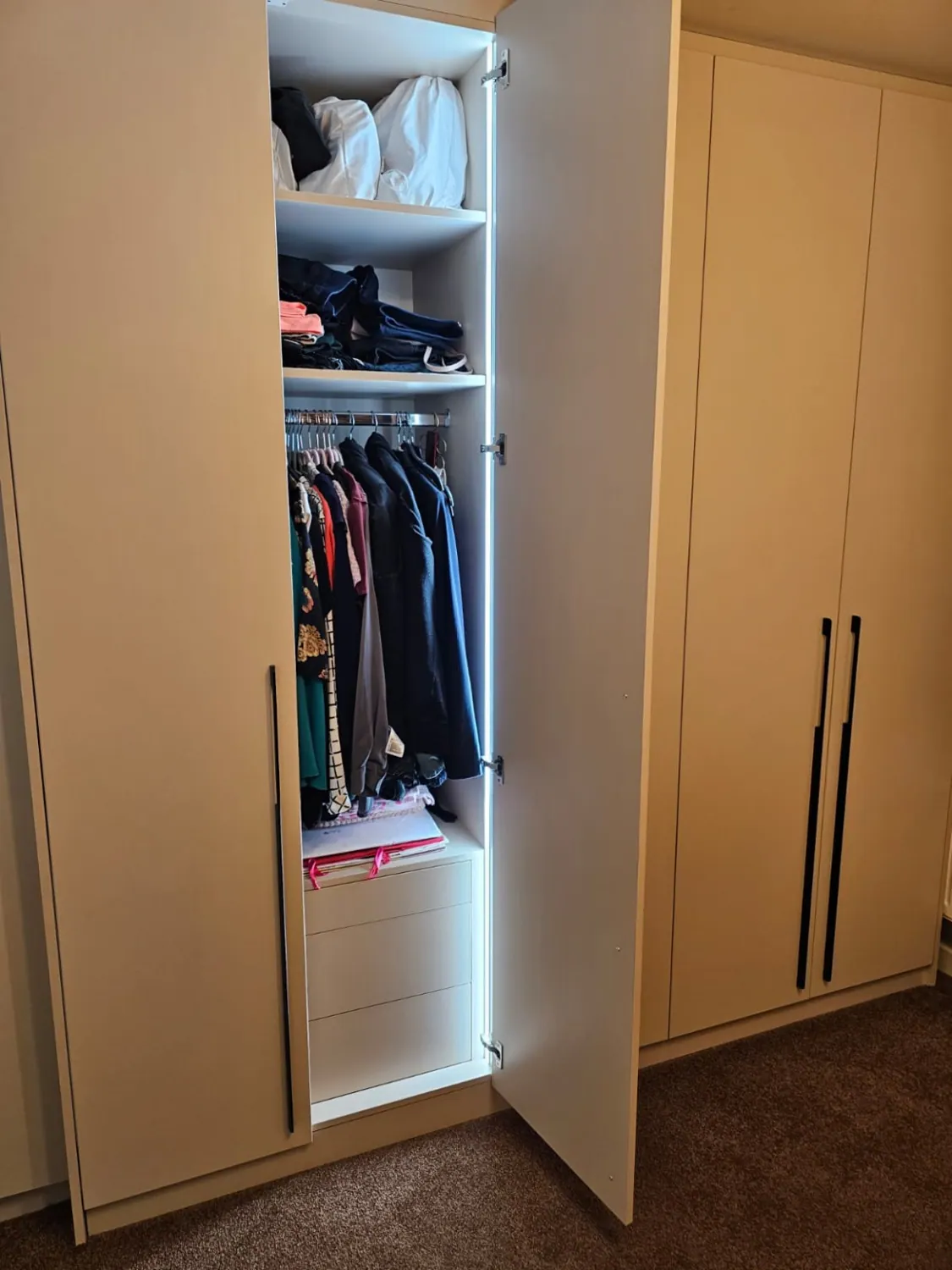 Bespoke Fitted Wardrobes – project photo 4 by A&J Bespoke Woodworking